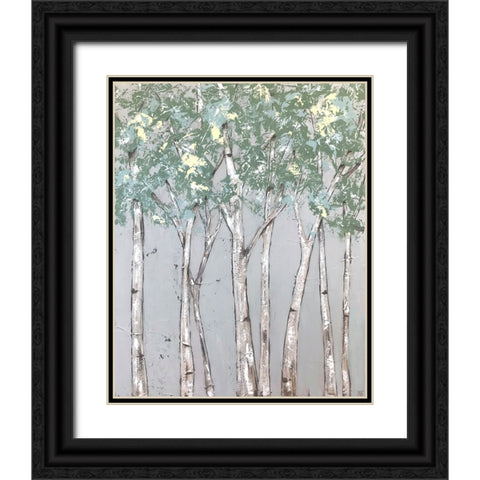 New Jubilee II Black Ornate Wood Framed Art Print with Double Matting by Reynolds, Jade