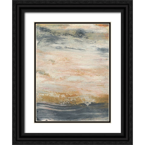 Serein II Black Ornate Wood Framed Art Print with Double Matting by Jachimiec, Sue