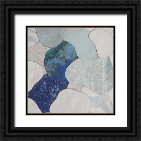 Koi Fish Pond III Black Ornate Wood Framed Art Print with Double Matting by Good, Coco