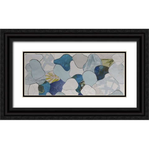 Koi Fish Pond VI Black Ornate Wood Framed Art Print with Double Matting by Good, Coco
