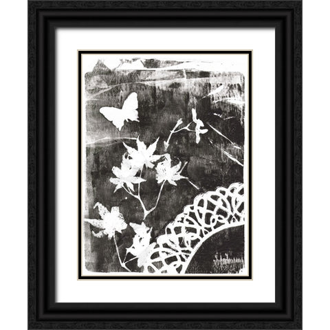 Dream Dimension II Black Ornate Wood Framed Art Print with Double Matting by Wang, Melissa