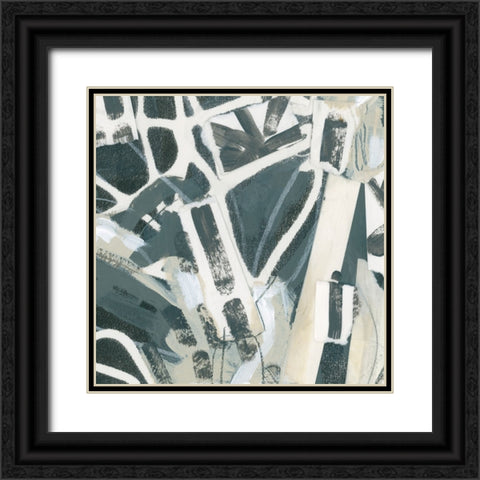 Chance Momentum IV Black Ornate Wood Framed Art Print with Double Matting by Vess, June Erica