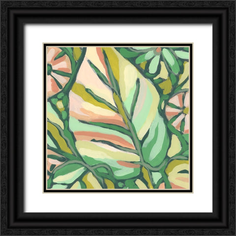 Candy Tropicals III Black Ornate Wood Framed Art Print with Double Matting by Vess, June Erica