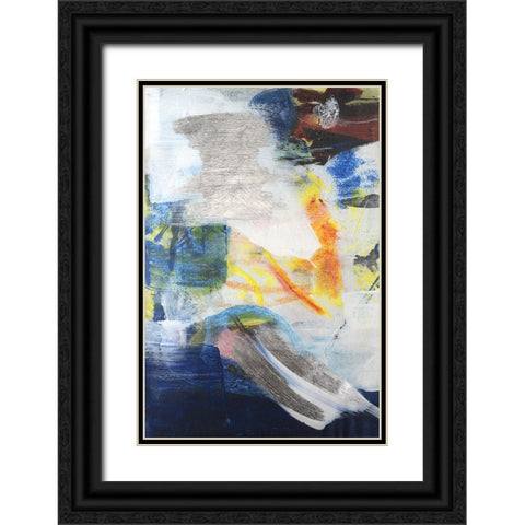 Embellished Winter Time Dreams II Black Ornate Wood Framed Art Print with Double Matting by Combs, Joyce