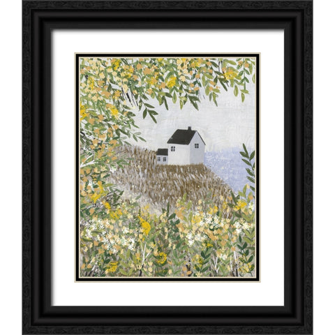 That Sea I Black Ornate Wood Framed Art Print with Double Matting by Wang, Melissa