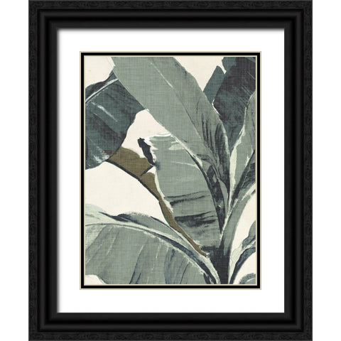 Retro Miami Palms II Black Ornate Wood Framed Art Print with Double Matting by Parker, Jennifer Paxton