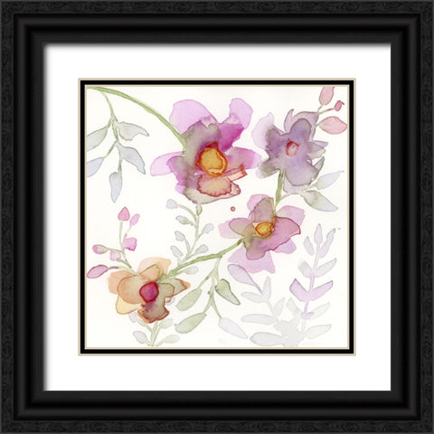 Blossoms and Roots X Black Ornate Wood Framed Art Print with Double Matting by Quin, Marabeth