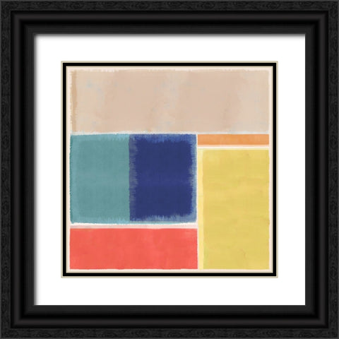 First Sight I Black Ornate Wood Framed Art Print with Double Matting by Kouta, Flora