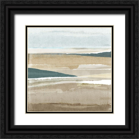 Brough Sands II Black Ornate Wood Framed Art Print with Double Matting by Kouta, Flora