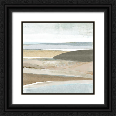 Brough Sands III Black Ornate Wood Framed Art Print with Double Matting by Kouta, Flora