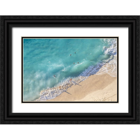 Nusa Penida Beach I Black Ornate Wood Framed Art Print with Double Matting by Silver, Richard