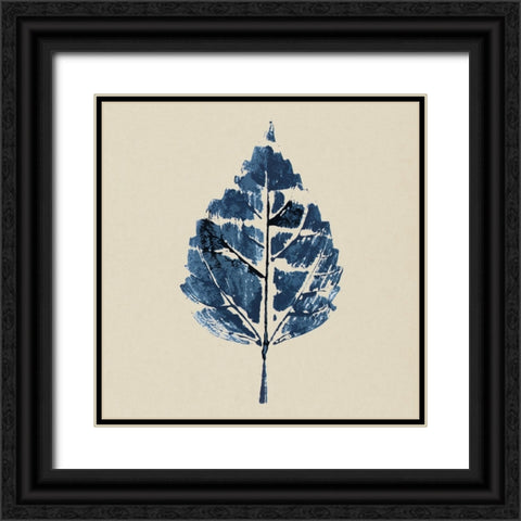 Skeleton Leaf I Black Ornate Wood Framed Art Print with Double Matting by Smith, Karen