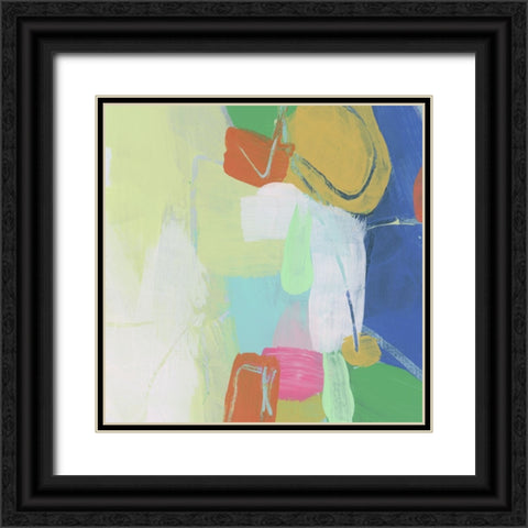 Fractal Fold I Black Ornate Wood Framed Art Print with Double Matting by Vess, June Erica