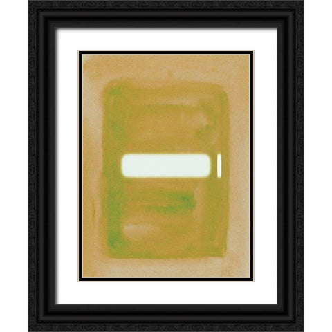 Focal Point I Black Ornate Wood Framed Art Print with Double Matting by Wang, Melissa