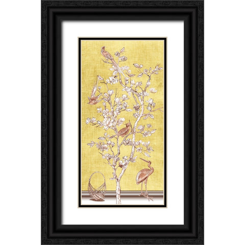 Nature in Autumn I Black Ornate Wood Framed Art Print with Double Matting by Wang, Melissa