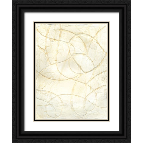 Curved Conduits I Black Ornate Wood Framed Art Print with Double Matting by Willett, Michael