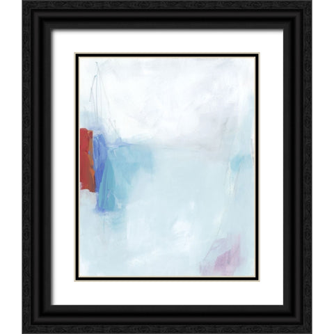 Available Space I Black Ornate Wood Framed Art Print with Double Matting by Vess, June Erica