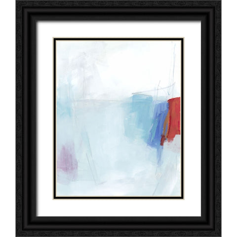 Available Space II Black Ornate Wood Framed Art Print with Double Matting by Vess, June Erica