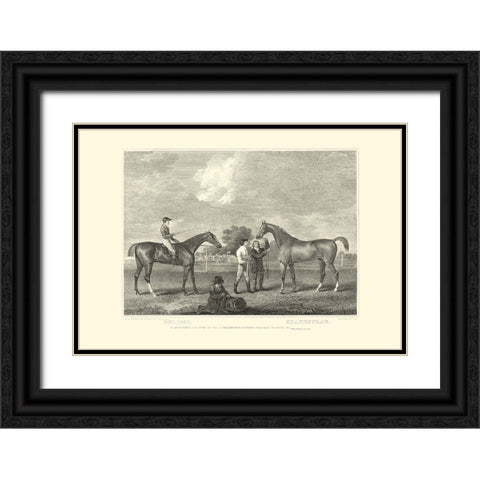 Custom Eclipse And Shakespeare Black Ornate Wood Framed Art Print with Double Matting by Scott, John