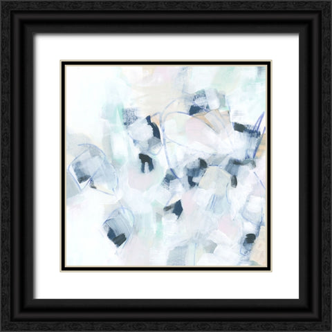 Soft Focus Pastels I Black Ornate Wood Framed Art Print with Double Matting by Vess, June Erica