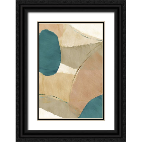 Rhythm and Flow III Black Ornate Wood Framed Art Print with Double Matting by Kouta, Flora