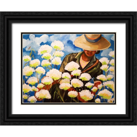 Some Day Sharecropper I Black Ornate Wood Framed Art Print with Double Matting by McGee, Janie