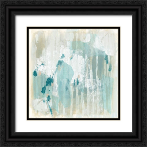 Parallel Mist II Black Ornate Wood Framed Art Print with Double Matting by Vess, June Erica