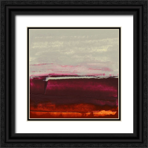 Enchant I Black Ornate Wood Framed Art Print with Double Matting by Gordon, Sharon