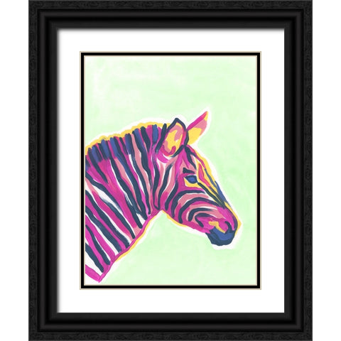 Savannah Pop III Black Ornate Wood Framed Art Print with Double Matting by Vess, June Erica