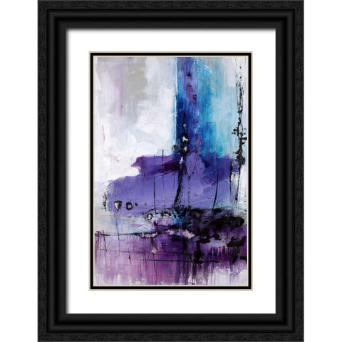 Donde Black Ornate Wood Framed Art Print with Double Matting by Schicker, Joshua