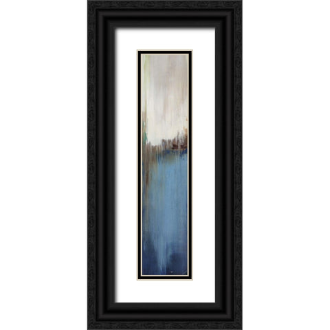 On the Way X Black Ornate Wood Framed Art Print with Double Matting by Edmunds, Sydney
