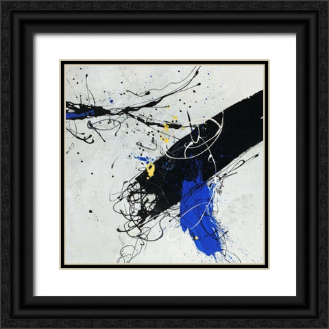 Oops I Black Ornate Wood Framed Art Print with Double Matting by Douglass, Farrell