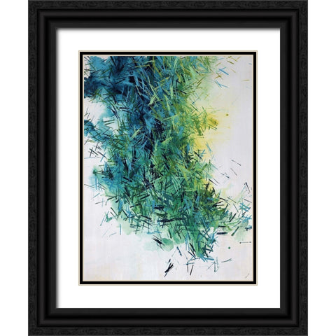 To the Point I Black Ornate Wood Framed Art Print with Double Matting by Edmunds, Sydney