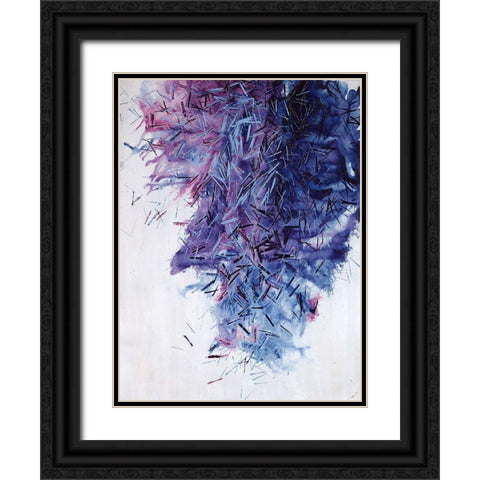 To the Point II Black Ornate Wood Framed Art Print with Double Matting by Edmunds, Sydney