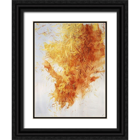 To the Point III Black Ornate Wood Framed Art Print with Double Matting by Edmunds, Sydney