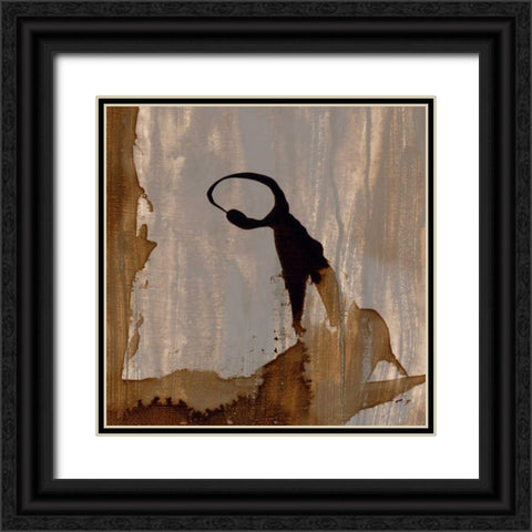 Gossamer I Black Ornate Wood Framed Art Print with Double Matting by Jasper, Sisa