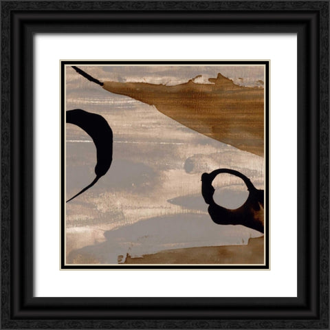 Gossamer II Black Ornate Wood Framed Art Print with Double Matting by Jasper, Sisa