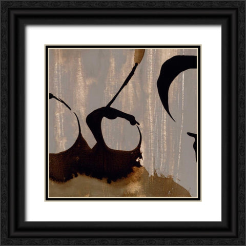 Gossamer III Black Ornate Wood Framed Art Print with Double Matting by Jasper, Sisa