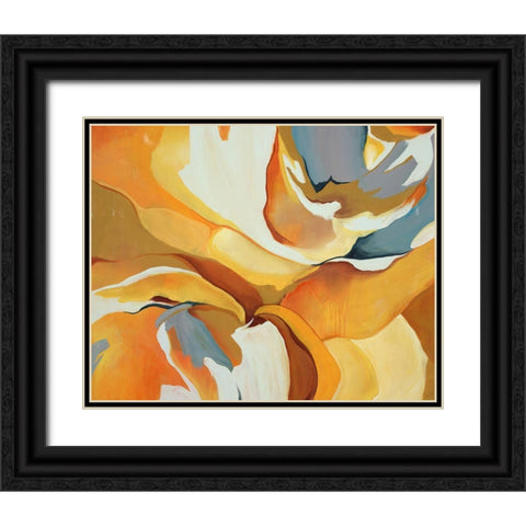 Lemon Poppyseed Black Ornate Wood Framed Art Print with Double Matting by Edmunds, Sydney