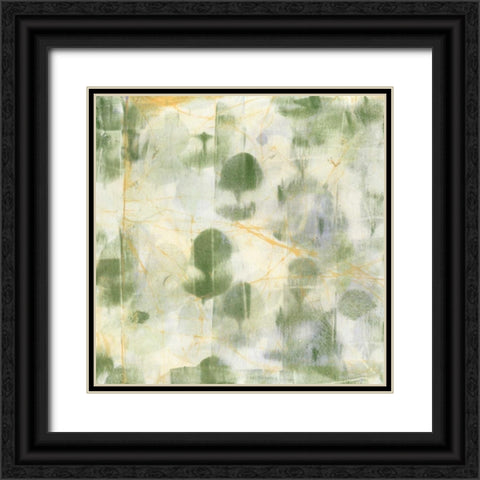 Clover I Black Ornate Wood Framed Art Print with Double Matting by Goldberger, Jennifer