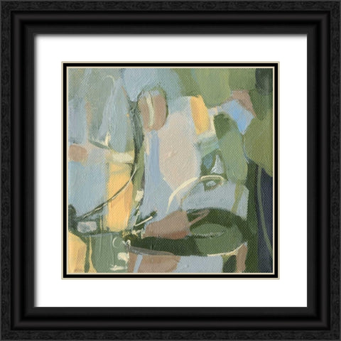 Twinkle Black Ornate Wood Framed Art Print with Double Matting by Long, Christina