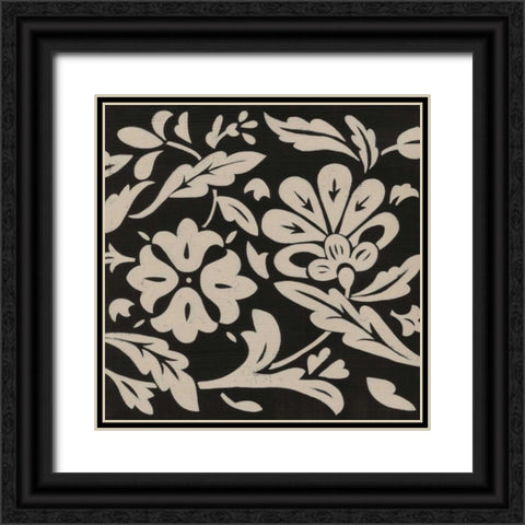 Ginter Charcoal IV Black Ornate Wood Framed Art Print with Double Matting by Zarris, Chariklia