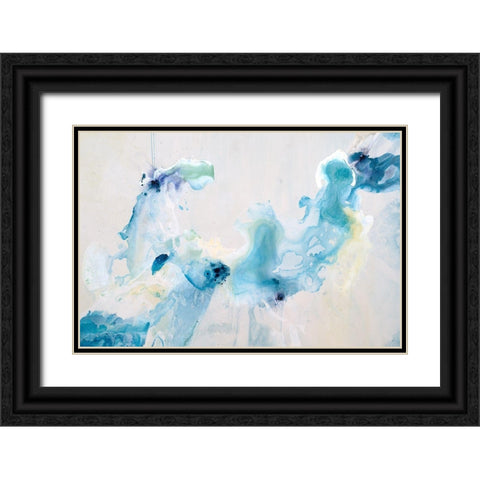 Gentle Breeze Black Ornate Wood Framed Art Print with Double Matting by Taylor, Kari