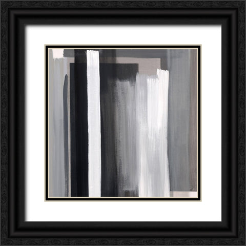 Between the Layers II Black Ornate Wood Framed Art Print with Double Matting by Edmunds, Sydney
