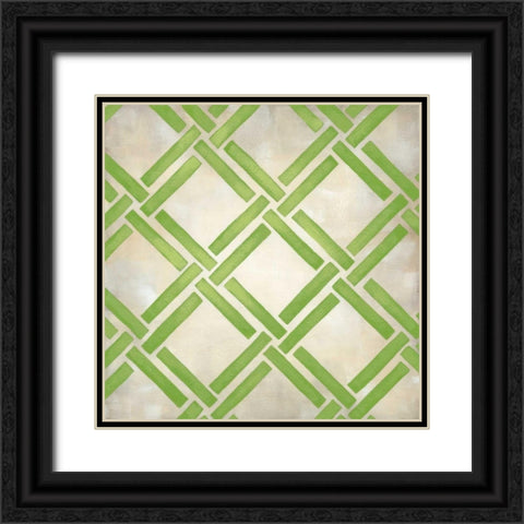 Classical Symmetry XIII Black Ornate Wood Framed Art Print with Double Matting by Zarris, Chariklia