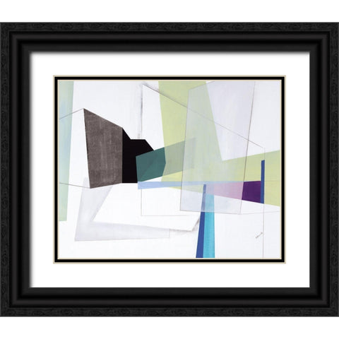 Mixtape IV Black Ornate Wood Framed Art Print with Double Matting by Edmunds, Sydney