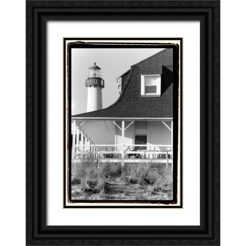 Cape May Afternoon II Black Ornate Wood Framed Art Print with Double Matting by DeNardo, Laura