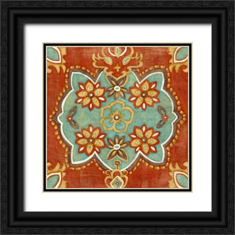 Small Turkish Spice IV Black Ornate Wood Framed Art Print with Double Matting by Zarris, Chariklia