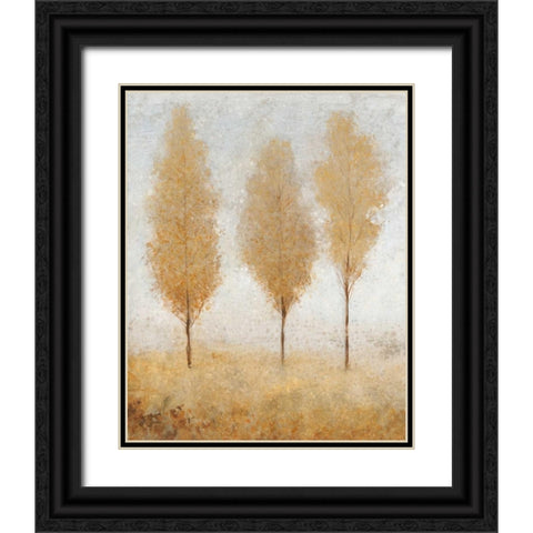 Autumn Springs I Black Ornate Wood Framed Art Print with Double Matting by OToole, Tim