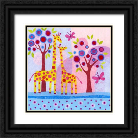 Tree tops Black Ornate Wood Framed Art Print with Double Matting by Conway, Kim